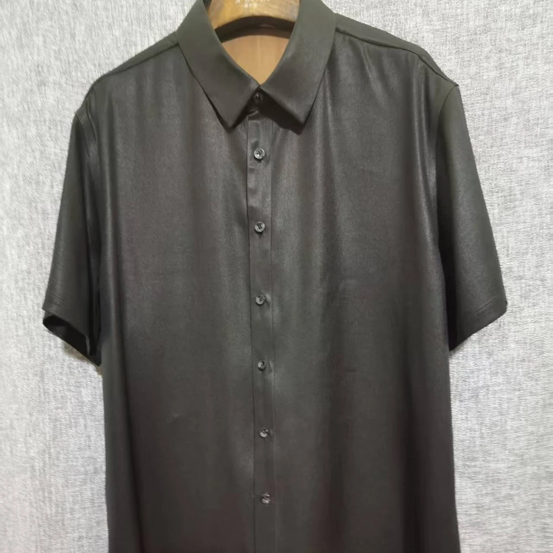 纯手工晒莨桑蚕丝香云纱面料【开裁后不支持七天无理由退货】