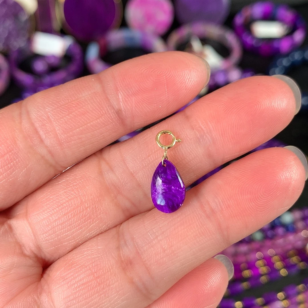 苏纪石（舒俱来）未镶嵌吊坠