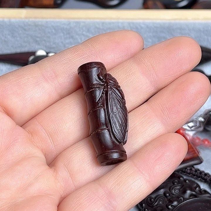 交趾黄檀（大红酸枝）檀木竹节一夜成名