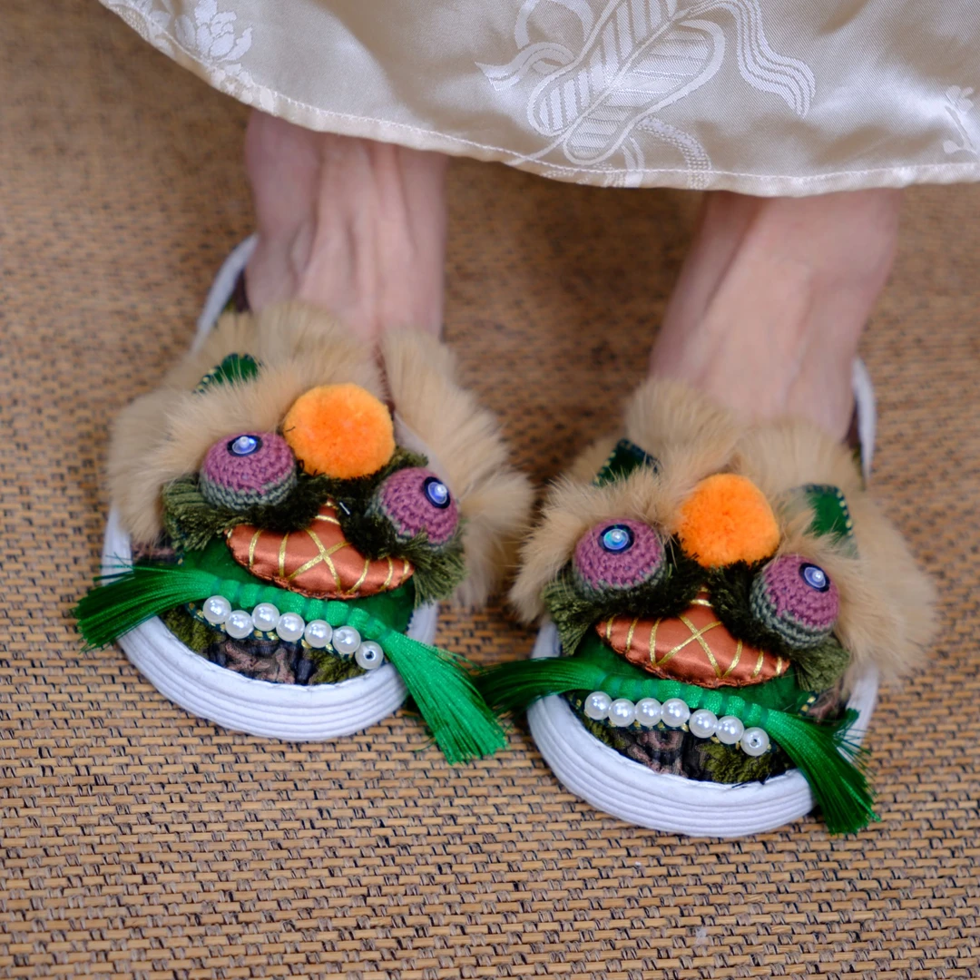 纯手工千层底布鞋女单虎头民族风舒适国风网红非遗