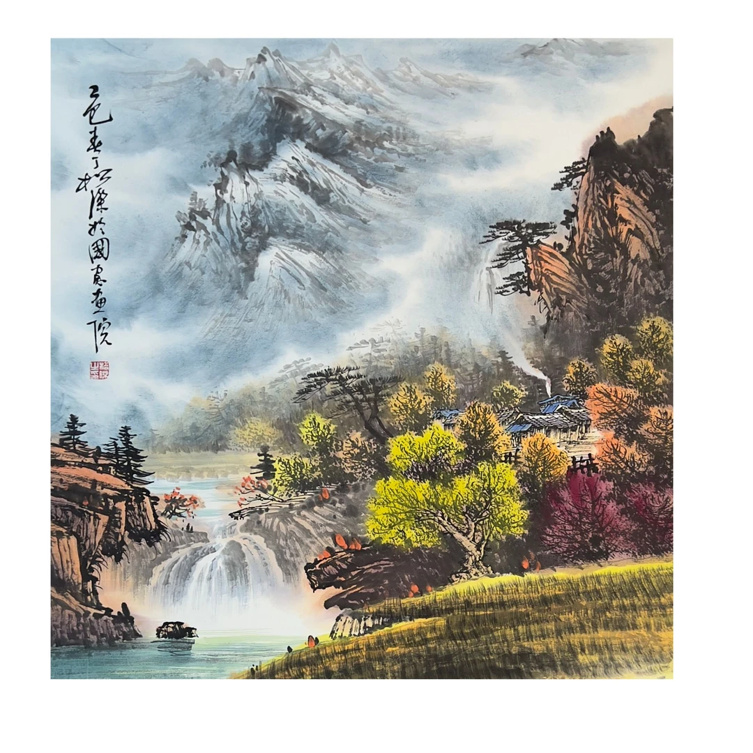 中国画都/丁松杰/甄选国画系列/绘画作品D243