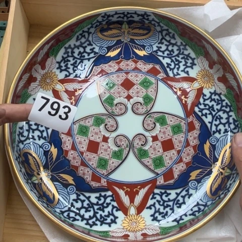瓷片摆件工艺品瓷器摆件777