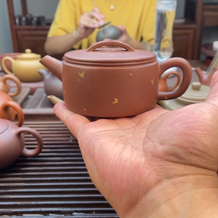 茶壶紫砂轩*轻微问题汉瓦壶