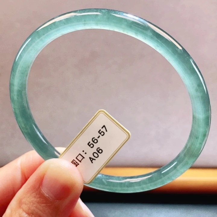 翡翠未镶嵌手镯天然翡翠手镯44