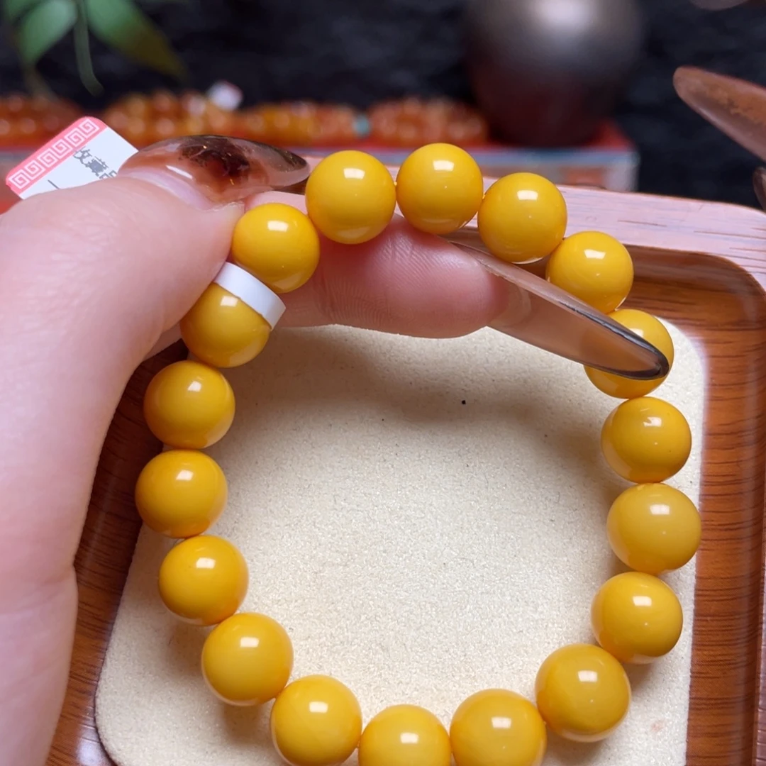 蜜蜡未镶嵌手链手串