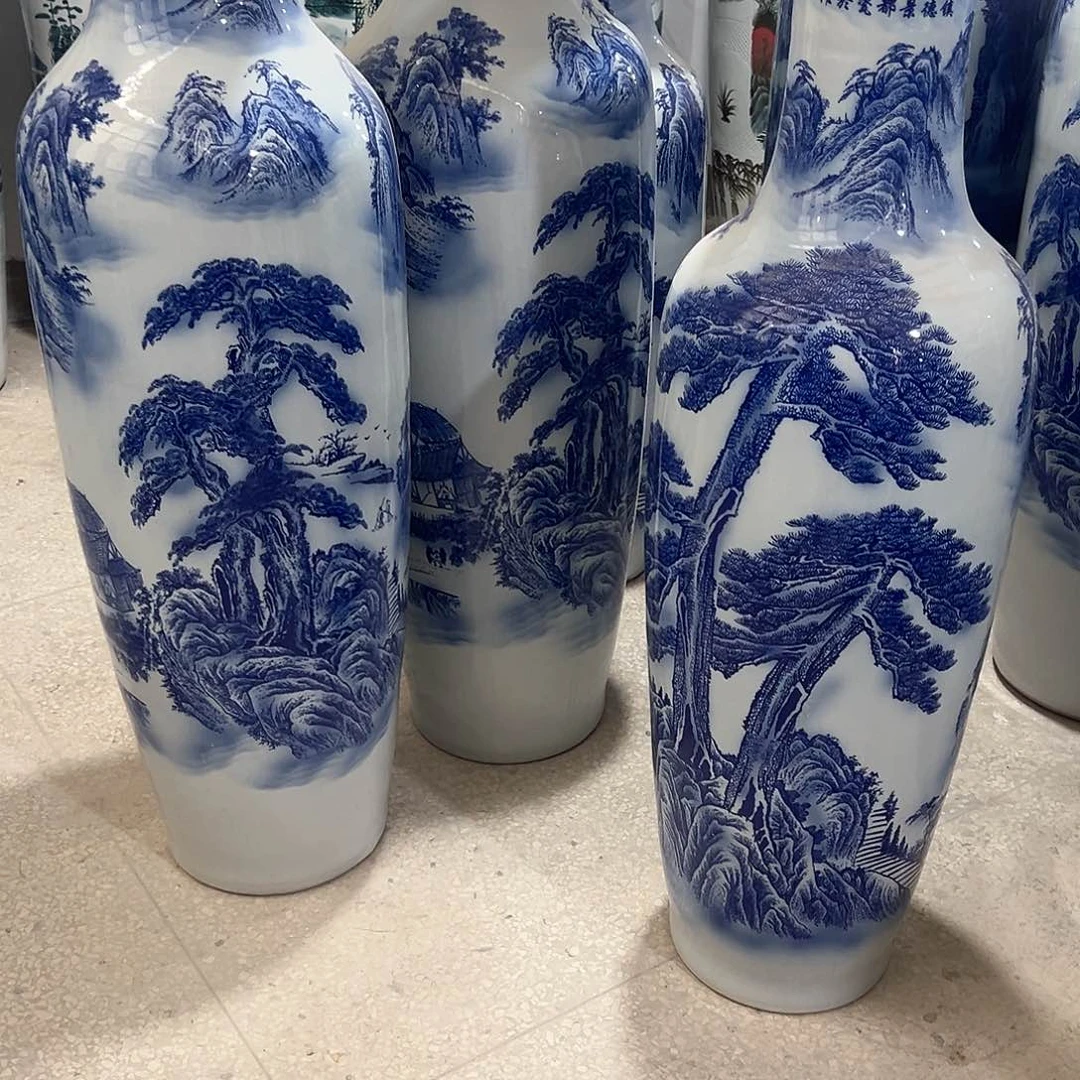 瓶超****6景德镇陶瓷大花瓶