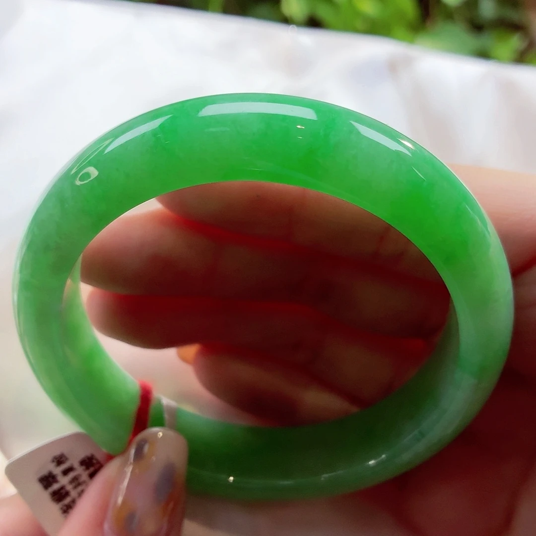 翡翠未镶嵌手镯22（72号）