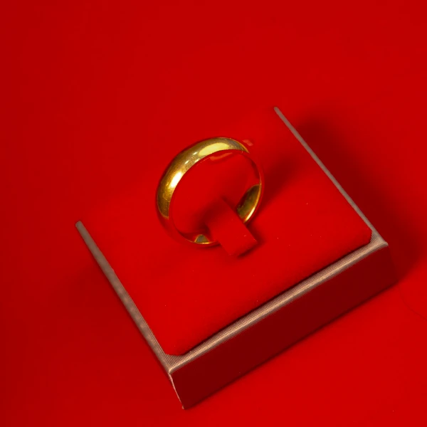 足银戒指 真金银古法磨砂泥鳅背戒指时尚百搭 约0.43g+7.08g