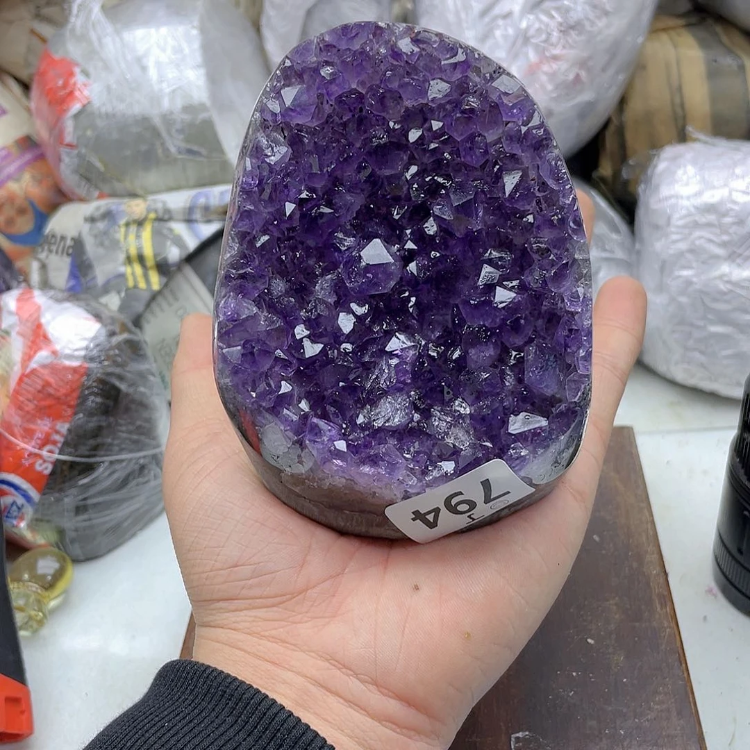 紫晶大型摆件（非配饰）未镶嵌