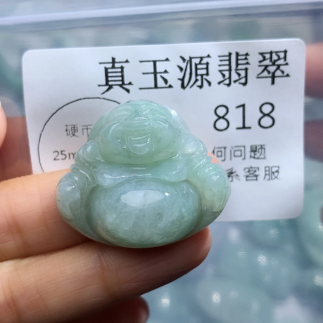 翡翠未镶嵌颈饰818