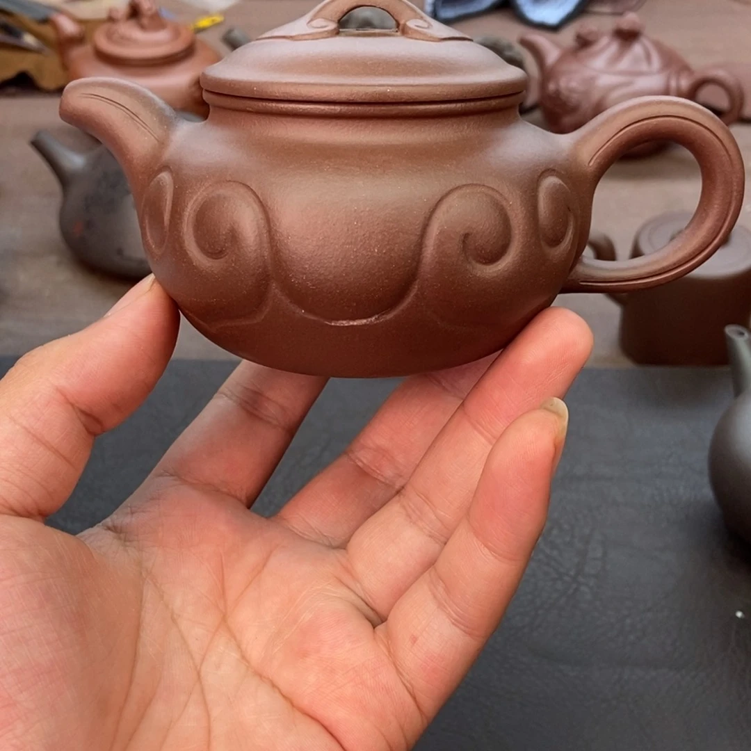 茶壶紫砂底槽清240容量