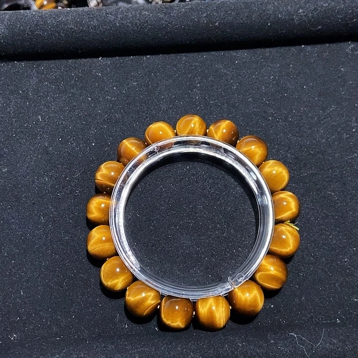 ༺****木变石（虎睛石）未镶嵌手链