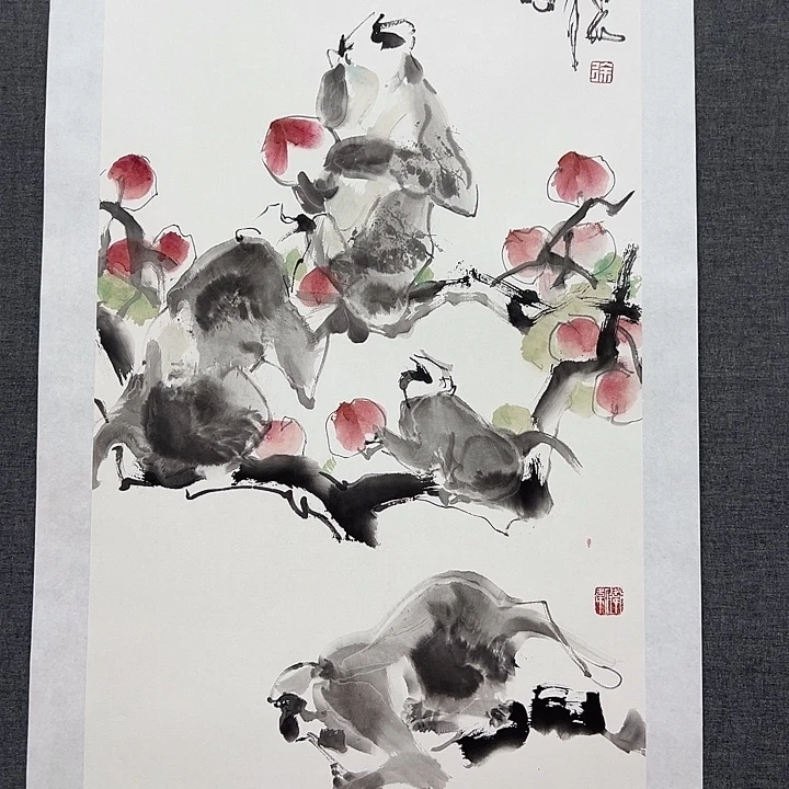国画书画作品多次