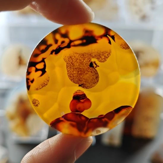 玛瑙/玉髓未镶嵌吊坠(不含链)63号