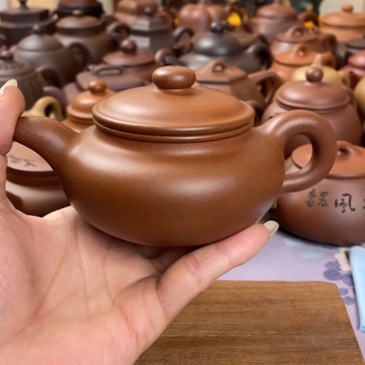 茶壶底槽青大亨仿古  220毫升