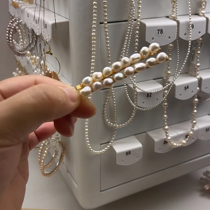 发夹淡水珍珠未镶嵌