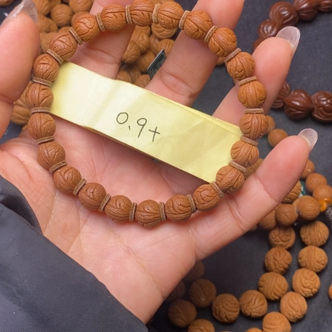 秦岭龙纹桃核22颗