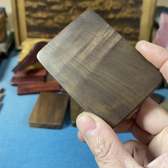 【闪购商品】他*爷金丝楠阴沉木无事牌