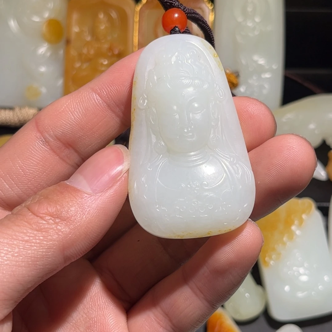 和田玉挂件未镶嵌