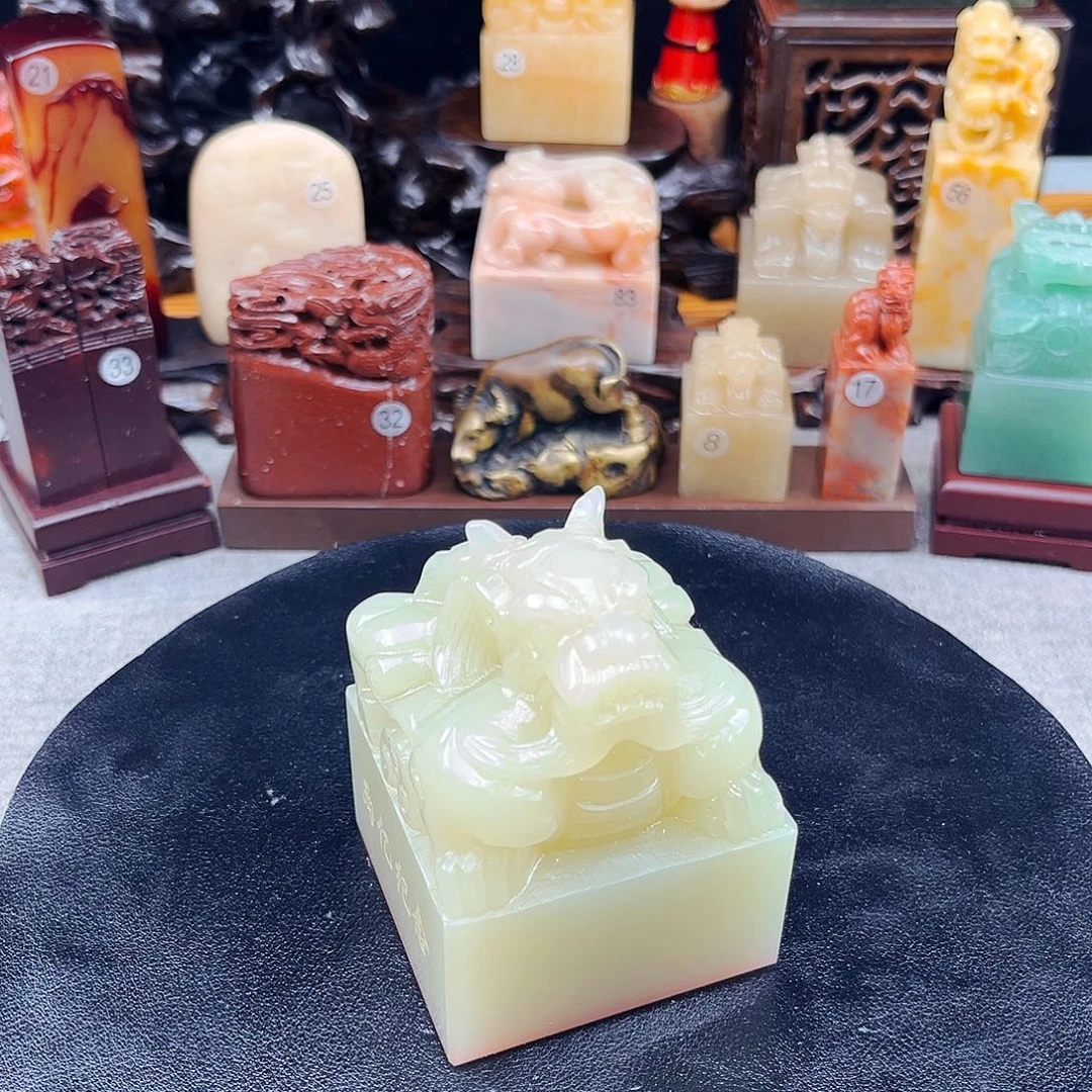 还***啊寿山石捡漏瑕疵品