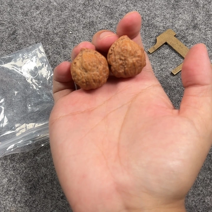 文玩核桃吊坠红皮小鹰嘴26
