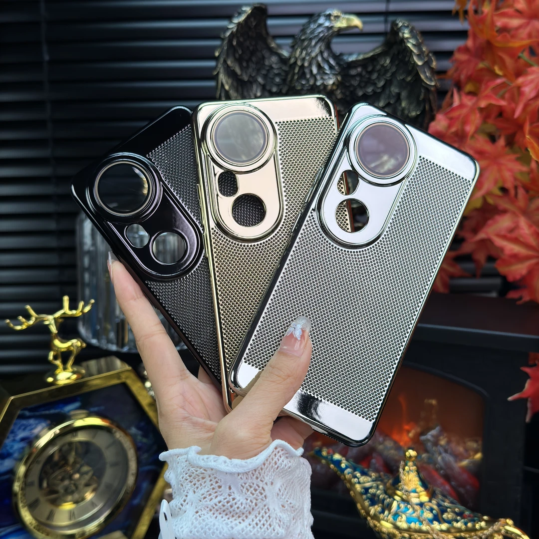618适用于vivo S20 Pro电镀蜂窝散热手机壳高级必备网红同款配件