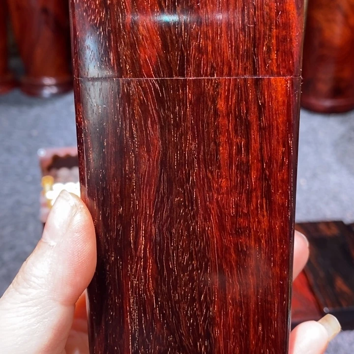 檀香紫檀（小叶紫檀）金*霸细烟盒