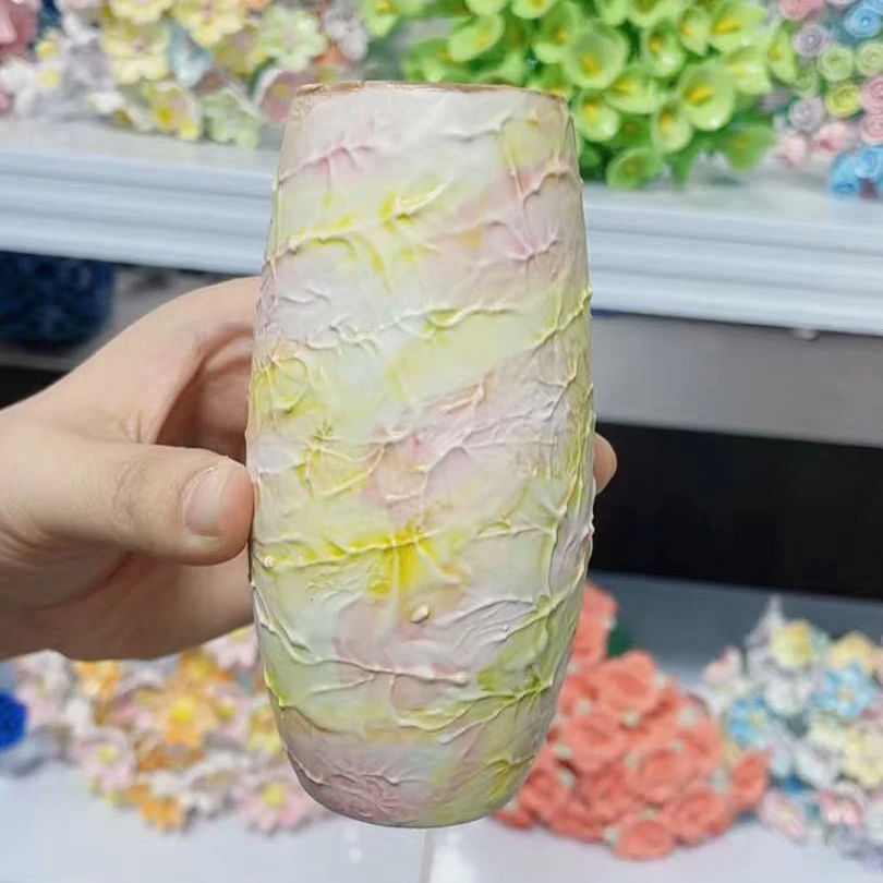 自由搭配链接陶瓷冰淇淋花瓶居家酒店餐桌绝美装饰摆件