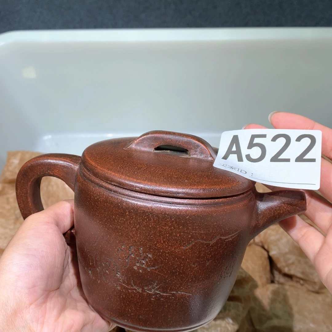 茶壶粗砂紫砂茶壶522