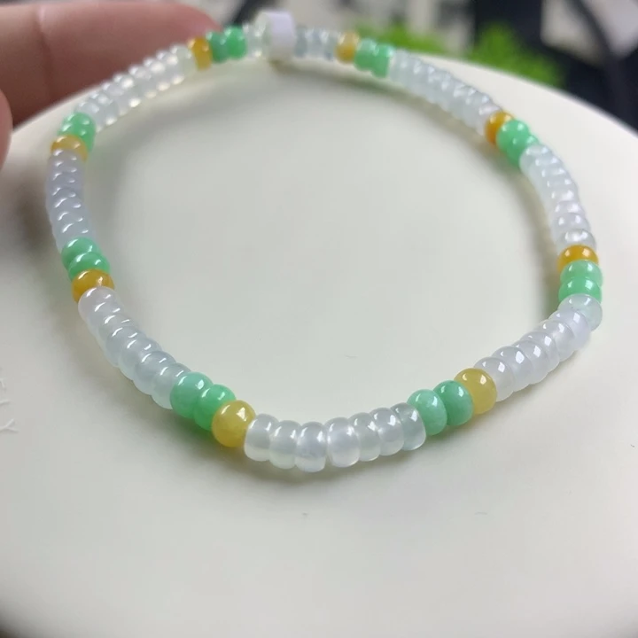 未镶嵌手串翡翠卡