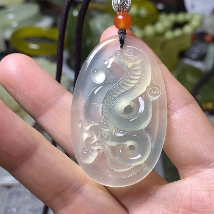 岫玉天然岫玉挂件未镶嵌