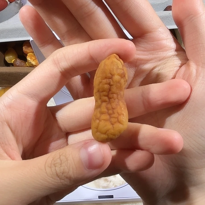 琥珀未镶嵌颈饰蜜蜡海漂葫芦（打孔不退换）