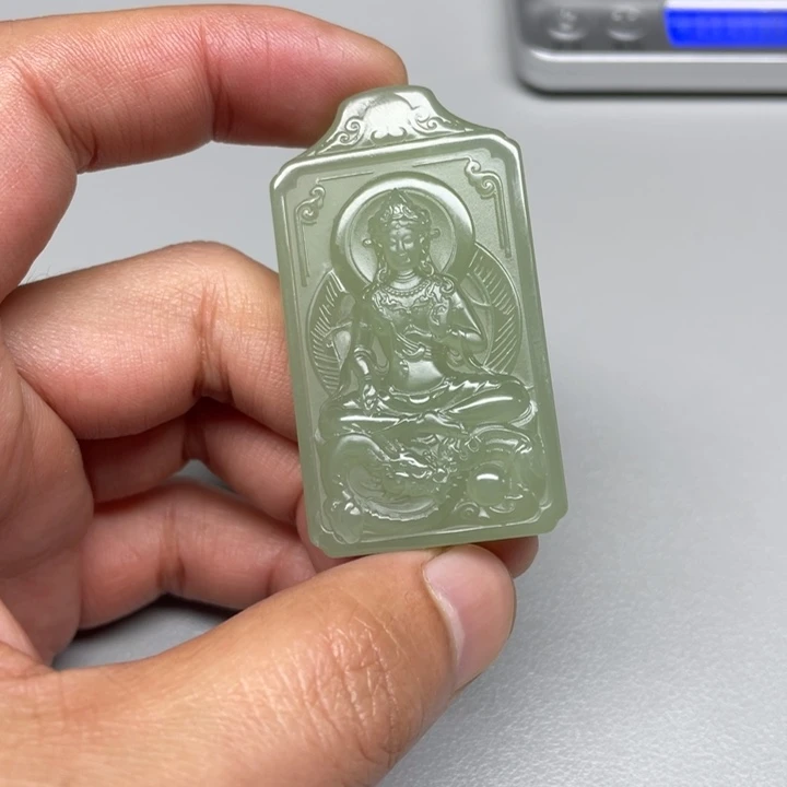 和田玉吊坠(不含链)未镶嵌一*