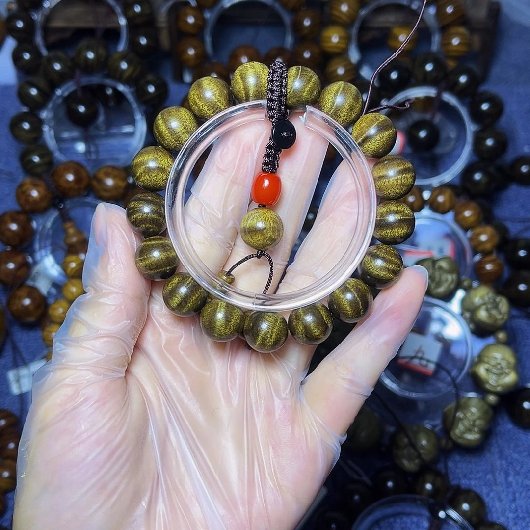 手串/手链楠木（金丝楠）1.2枯木黑金闪电