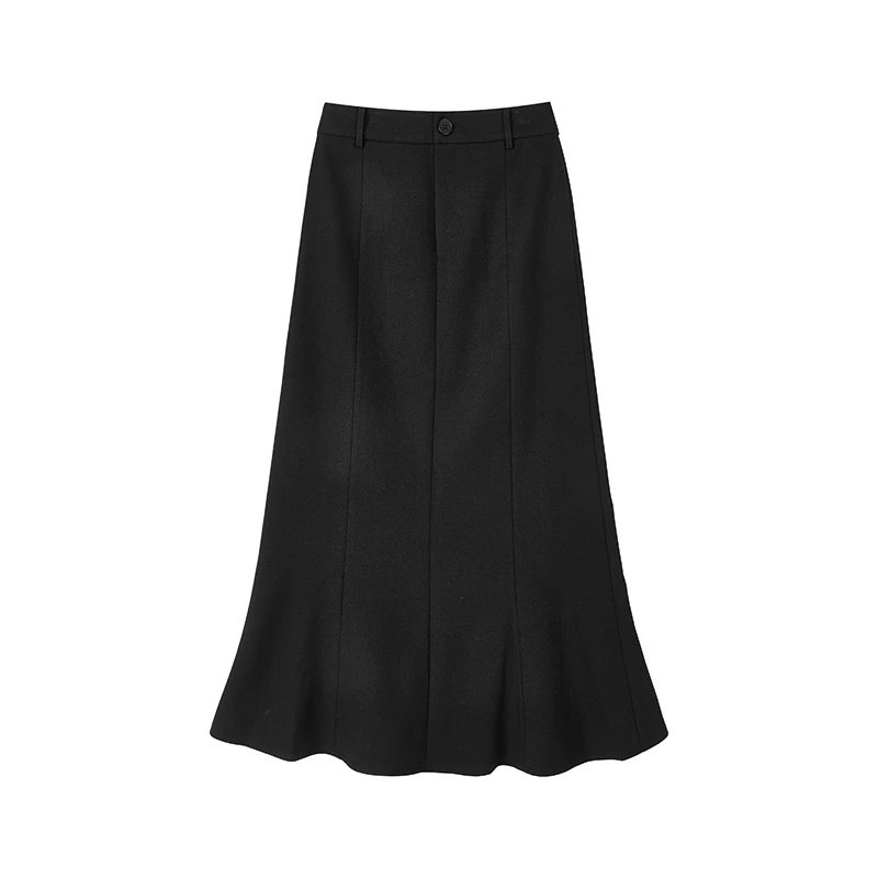 【达人专属】优雅气质鱼尾裙W5030