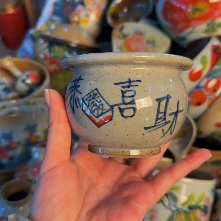 瓷片景德镇陶瓷手工手绘