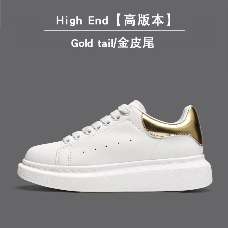 【某物过检版】夕麦昆小白鞋男女款2025秋季早秋情侣款运动休闲板鞋