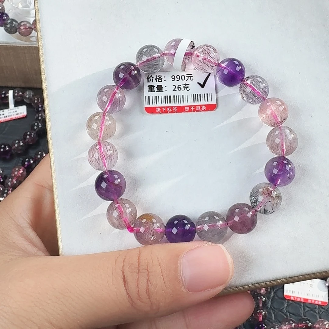 水晶手链未镶嵌W***.手链