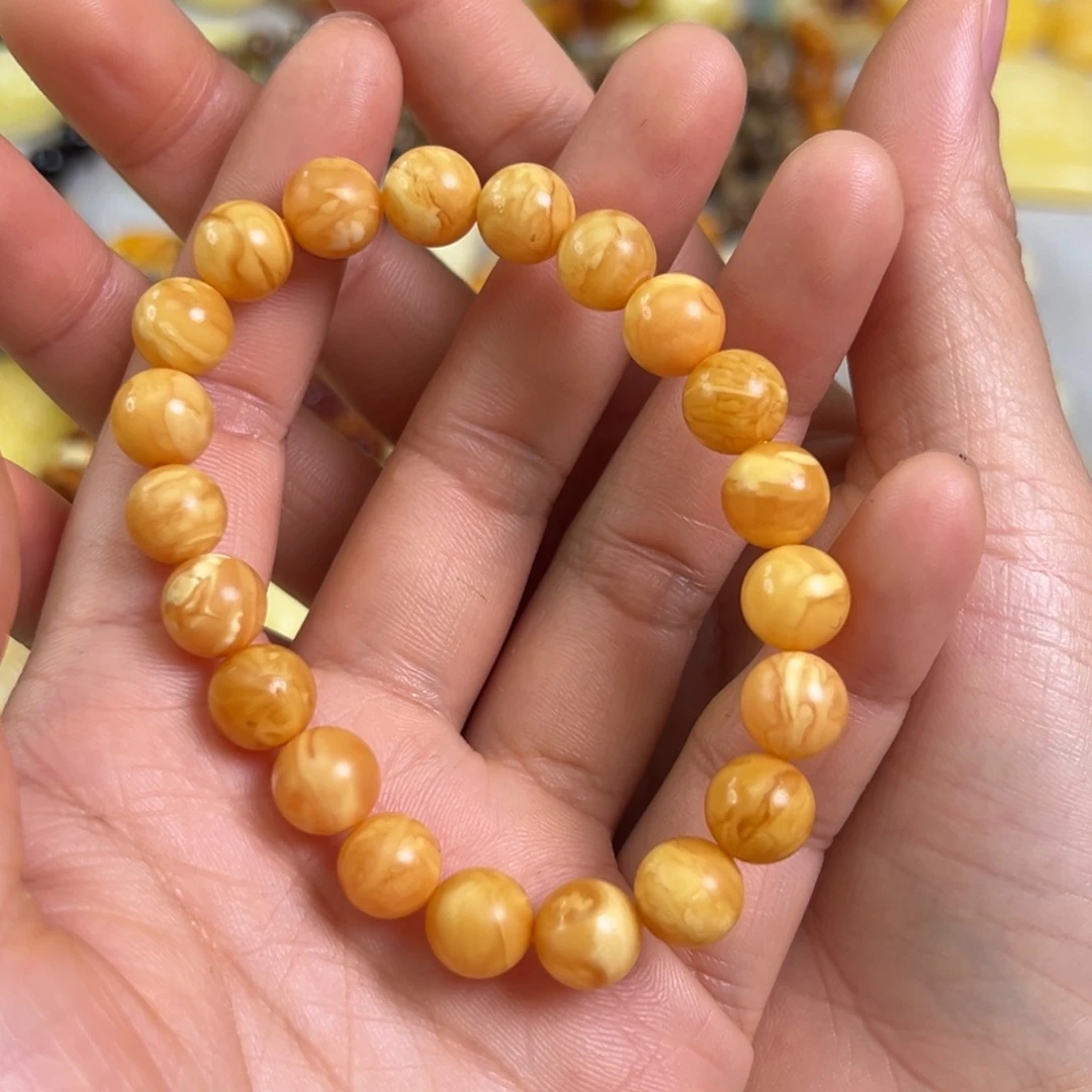 蜜蜡裸石未镶嵌蜜蜡