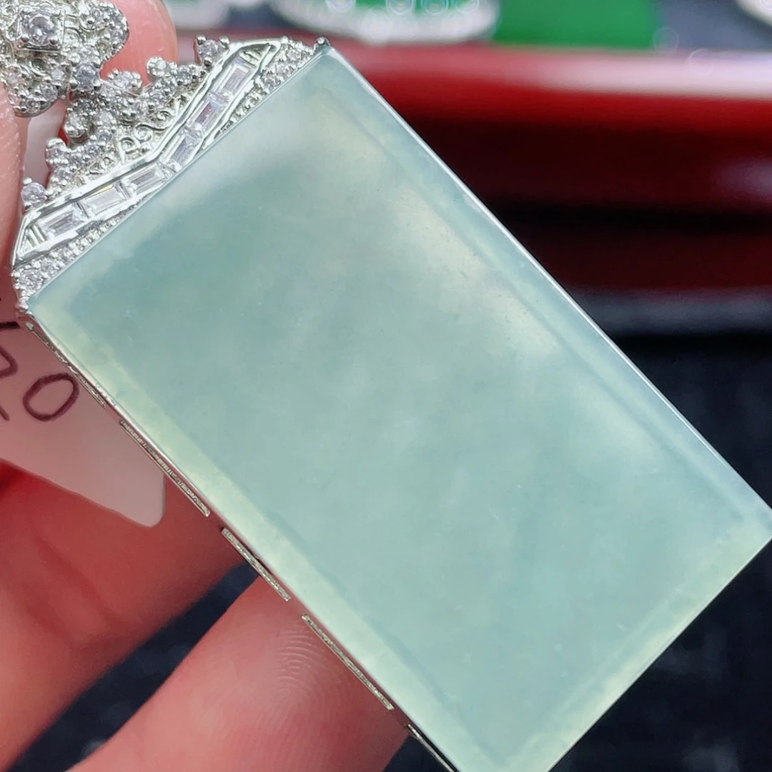 翡翠颈饰未镶嵌033，