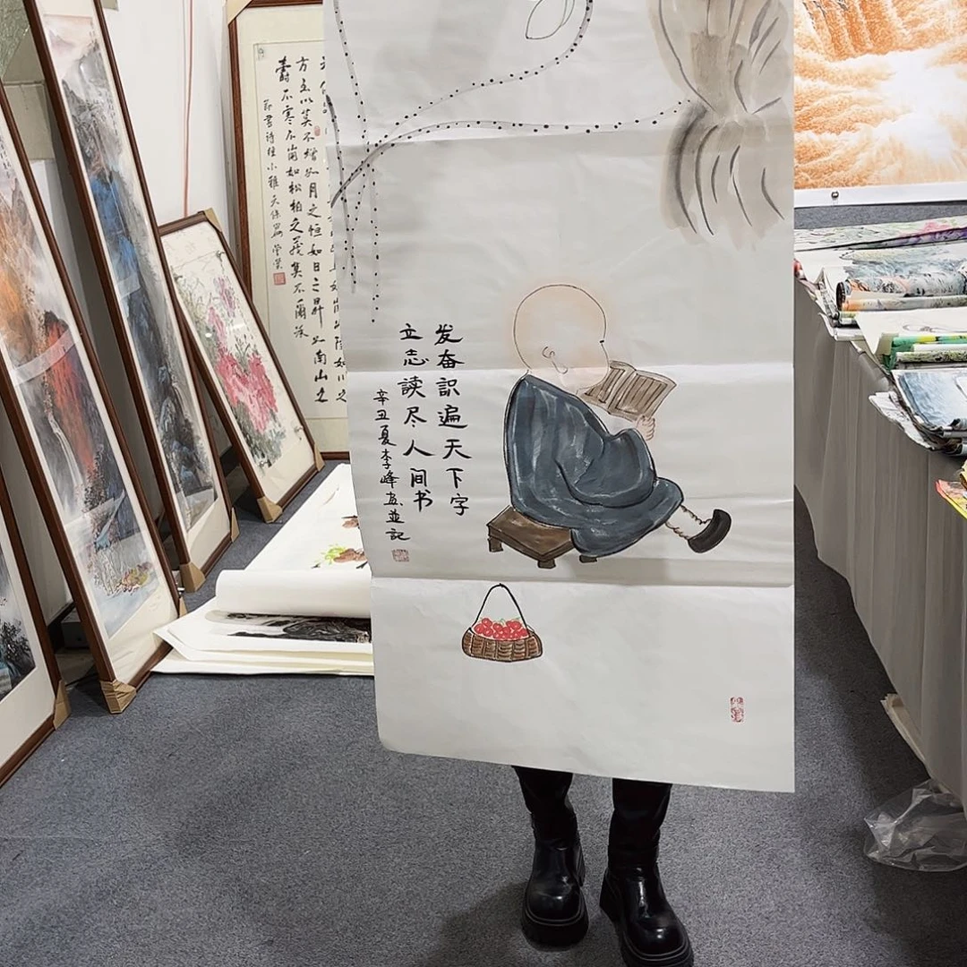 国画HD国画作品单幅任发