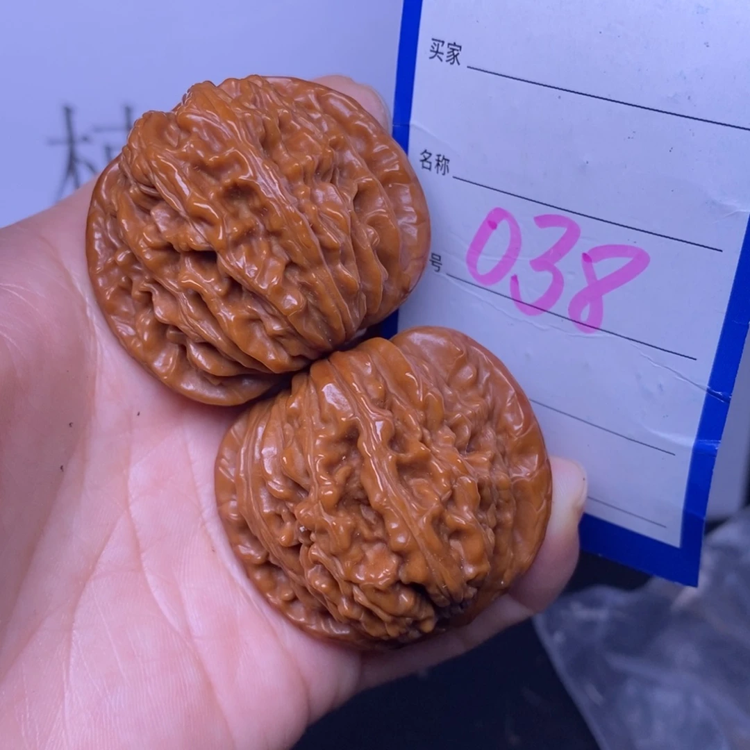文玩核桃把件038/42四座楼