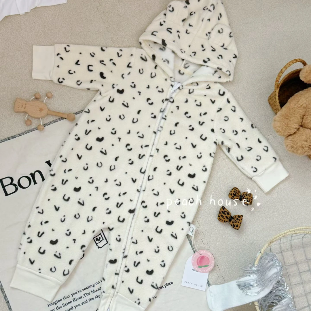 HHkids【Cute雪粒绒外出服】宝宝秋冬300g雪粒绒外出服可爱小众柔软