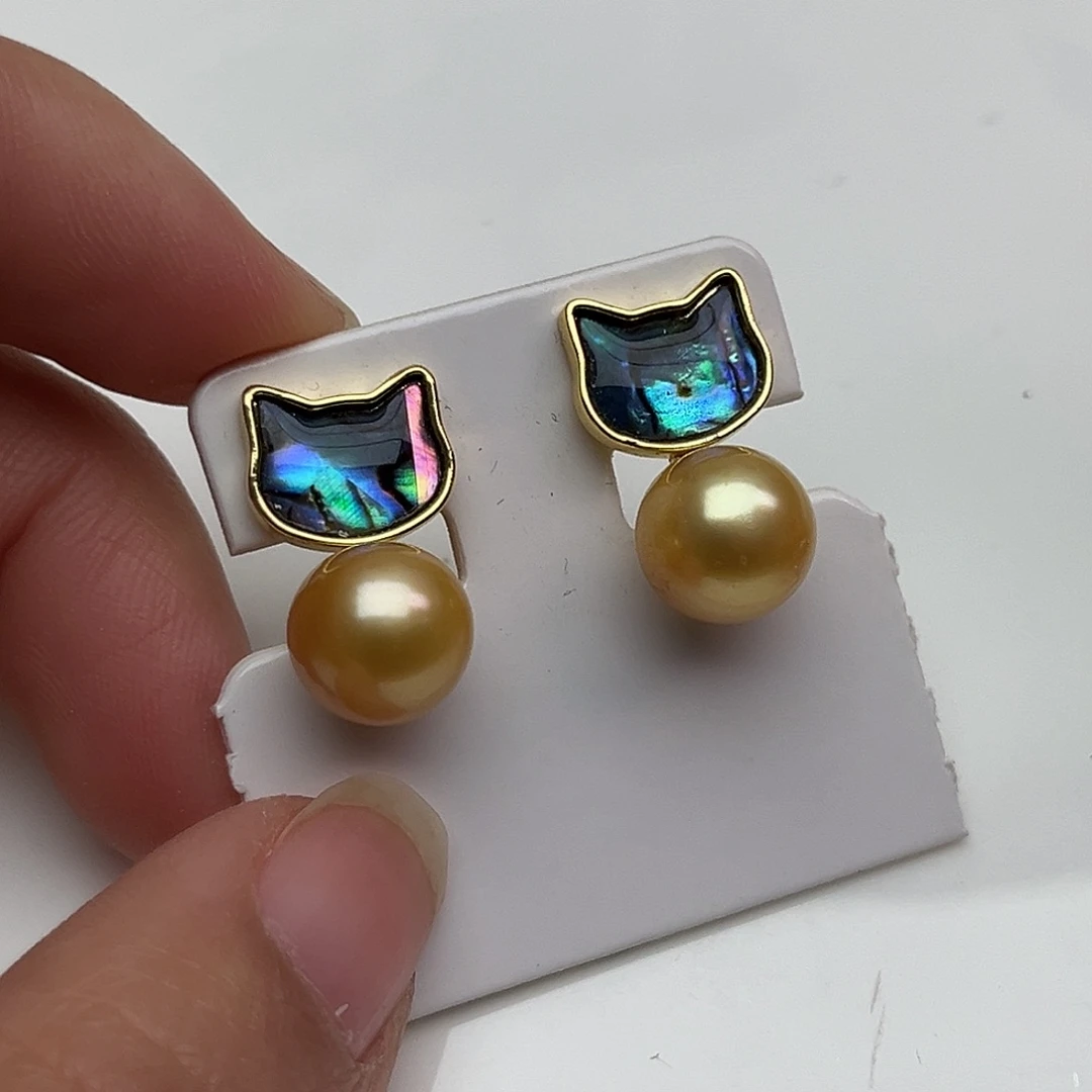 耳饰未镶嵌淡水珍珠