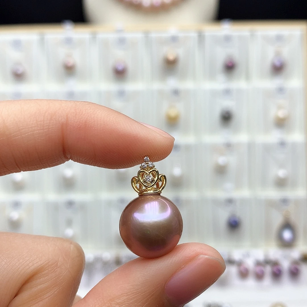 颈饰淡水珍珠合金