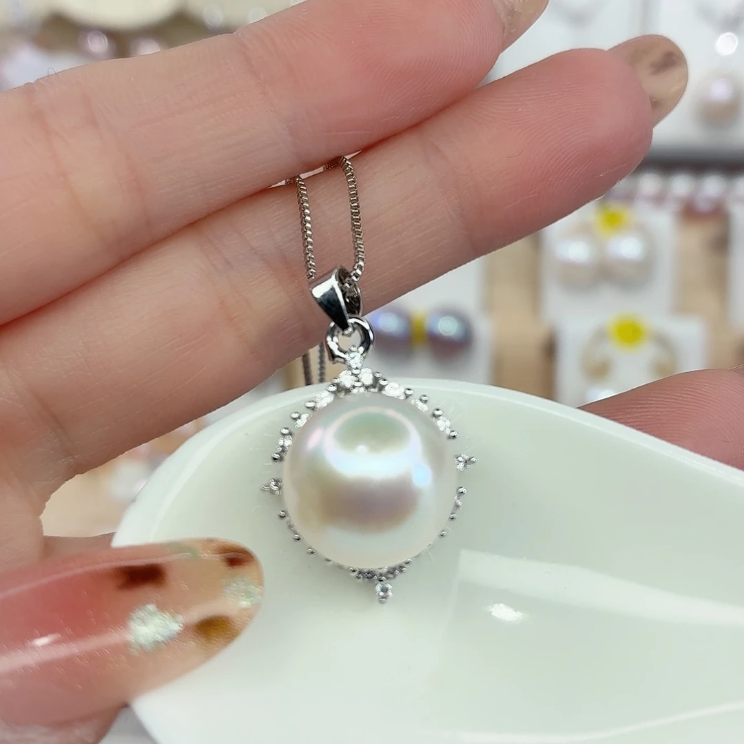 合金颈饰淡水珍珠