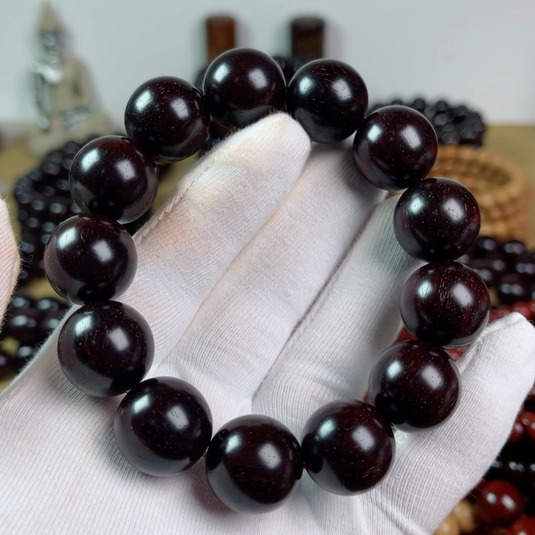 小叶紫檀手串/手链1.8高油密拆房老料细金星