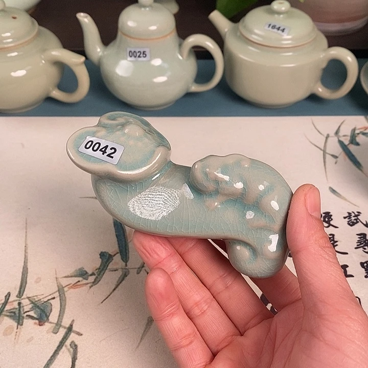 瓷杯子0042 青鸾汝瓷汝州发货