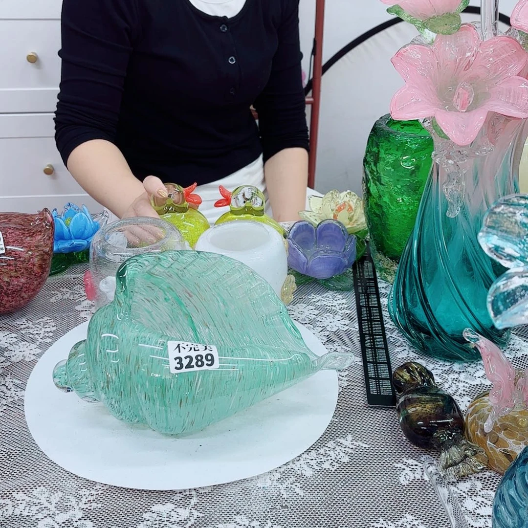 琉璃花瓶花器艺术品