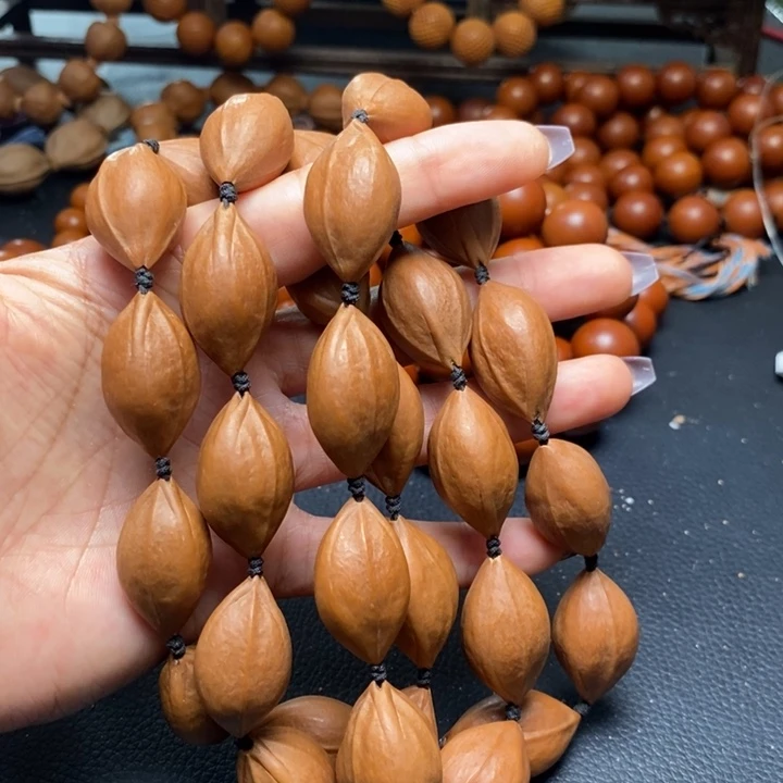 吊坠橄榄核1.7尺寸30颗原皮